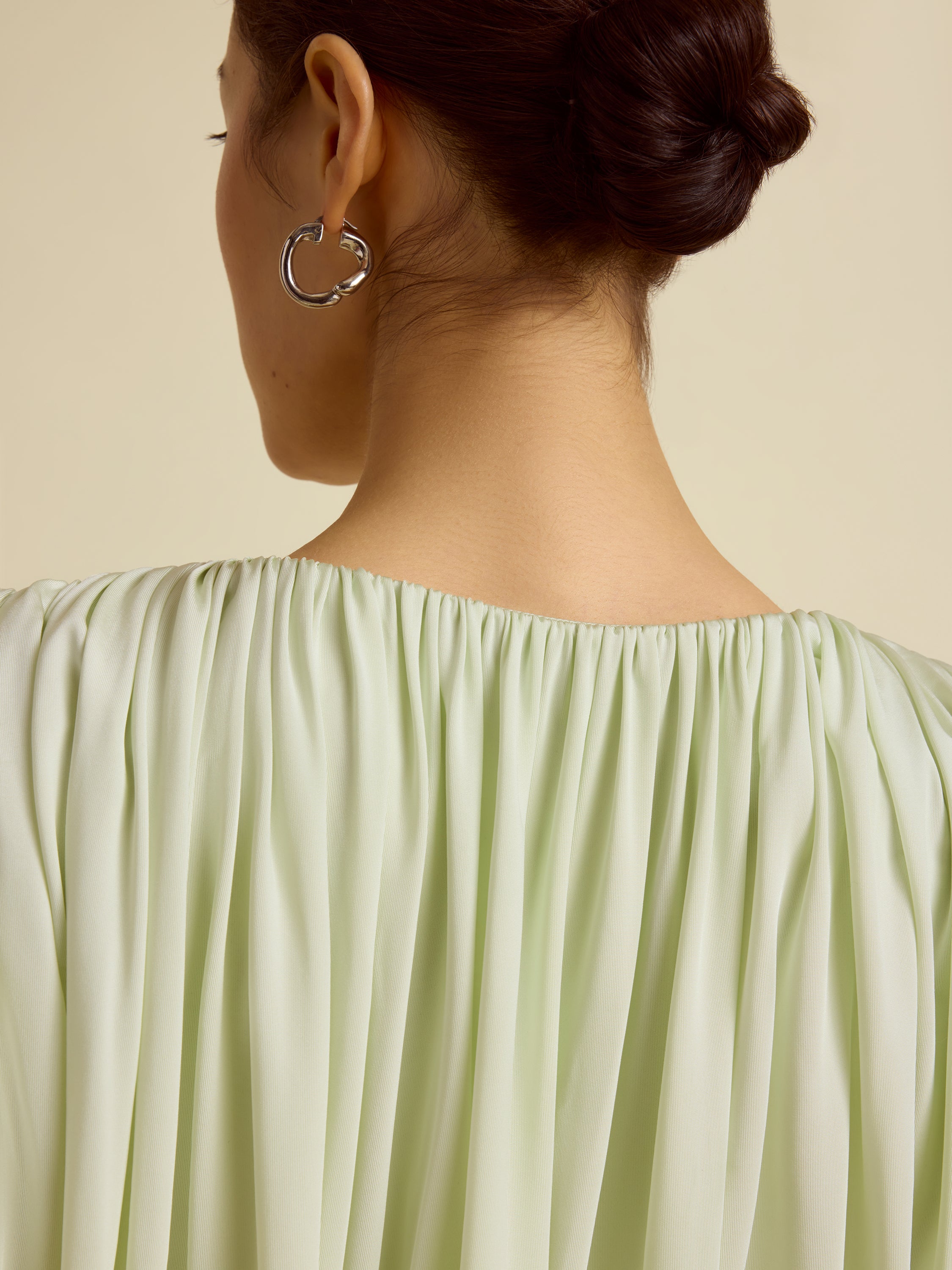 Draped Jersey Top