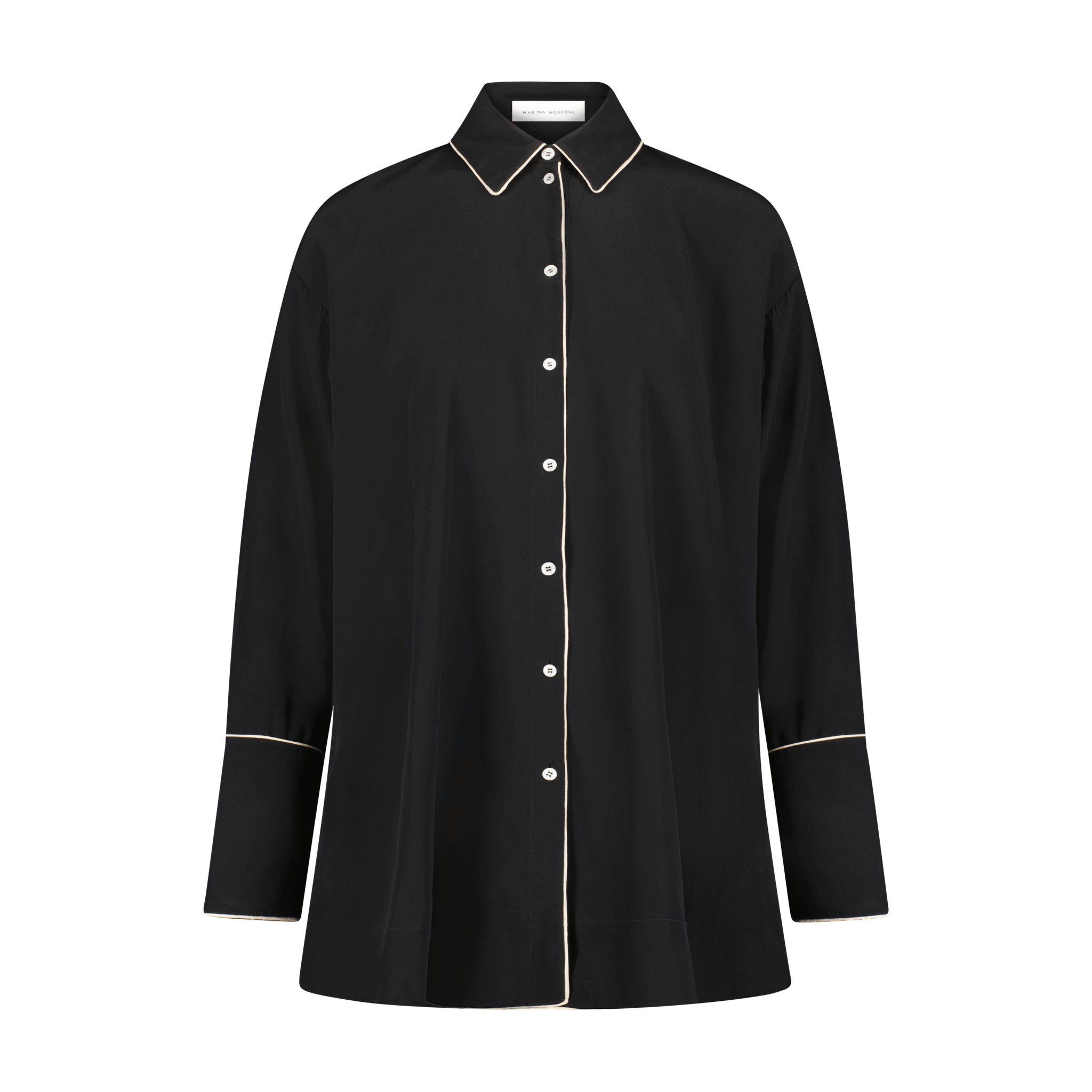 Alex Shirt with Piping - Marina Moscone