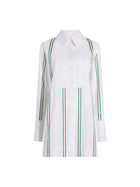 Slim Striped Tuxedo Shirt