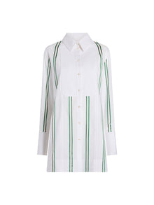 Slim Striped Tuxedo Shirt