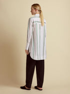 Slim Striped Tuxedo Shirt