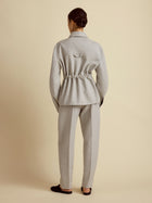 Cotton Silk Cocoon Trouser