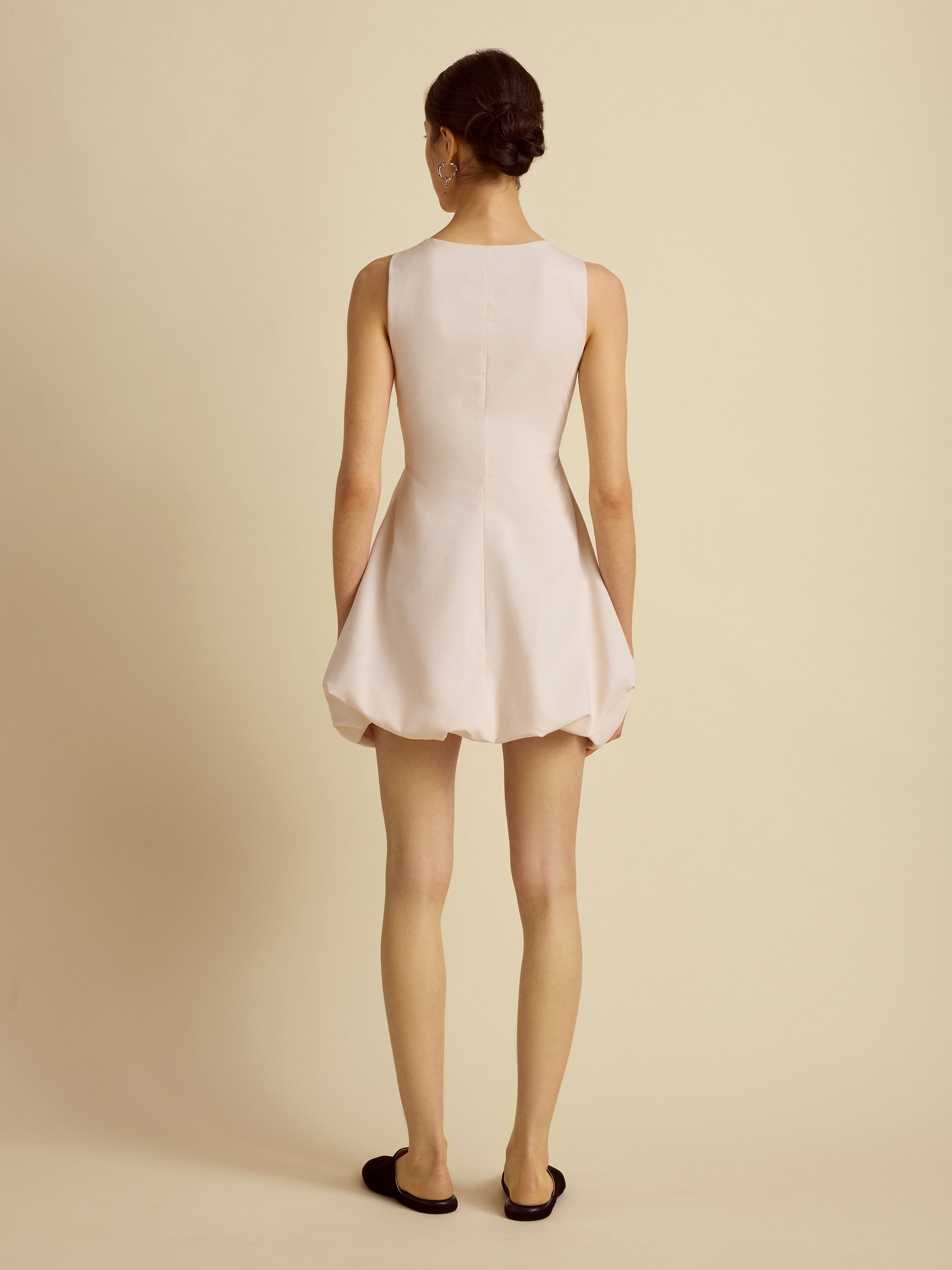 Cutout Cotton Bubble Dress