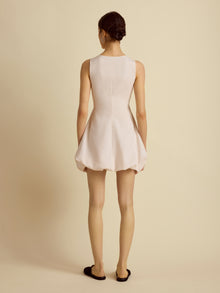 Cutout Cotton Bubble Dress