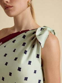 Floral Tabard Tie Tunic