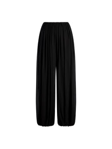 Silk Gathered Cocoon Pant