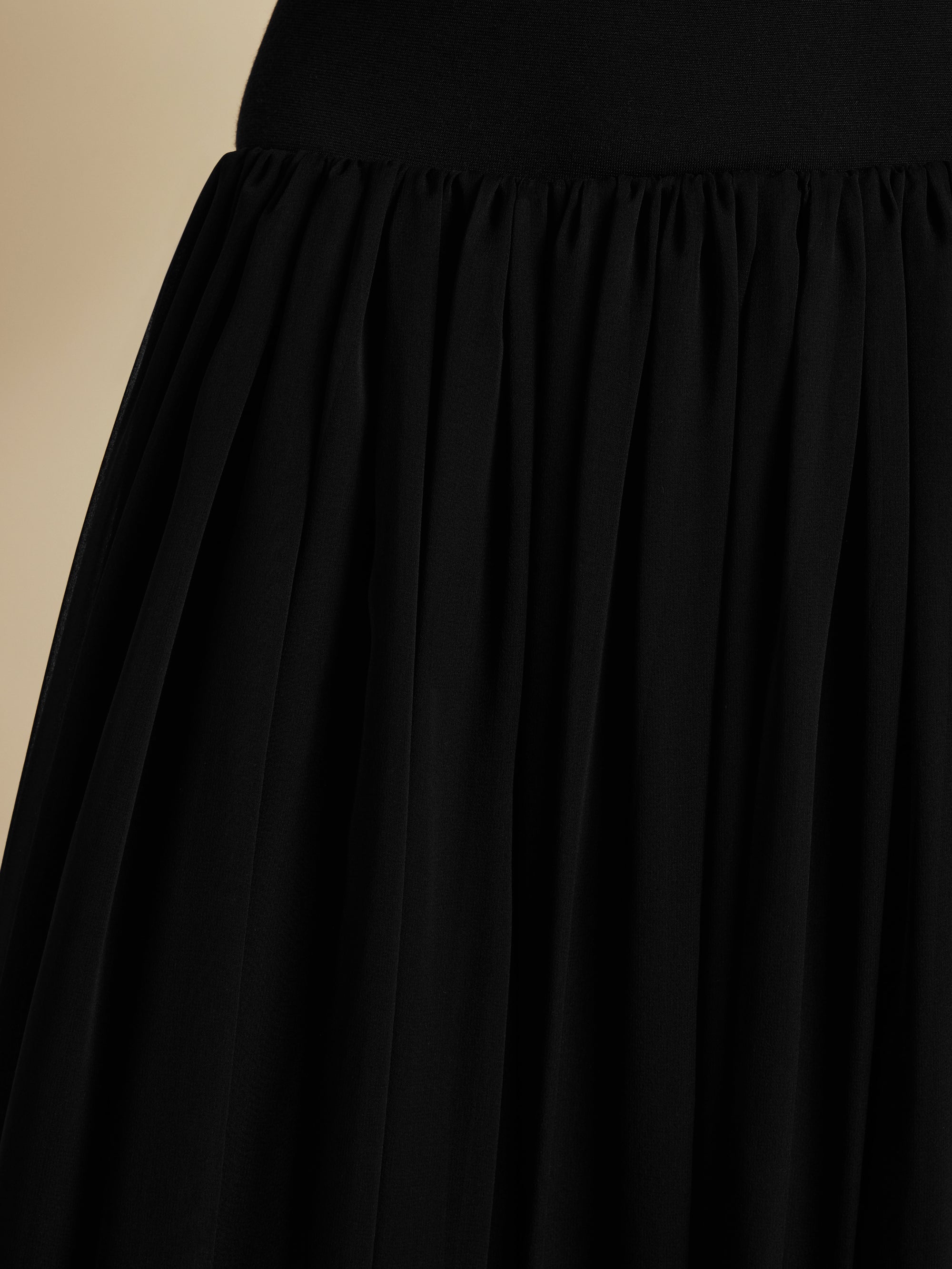 Silk Gathered Cocoon Pant
