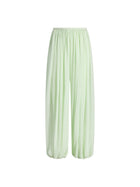 Silk Gathered Cocoon Pant