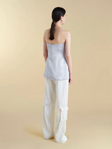 Satin Twist Bustier