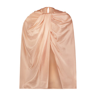 Satin Twist Capelet