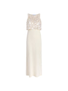 Paillette Bias Dress
