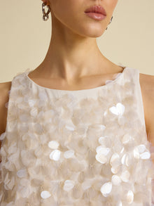 Paillette Bias Dress