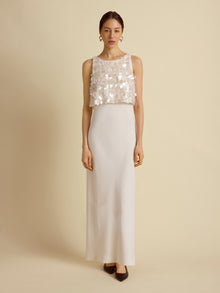 Paillette Bias Dress