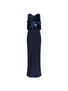 Paillette Bias Dress