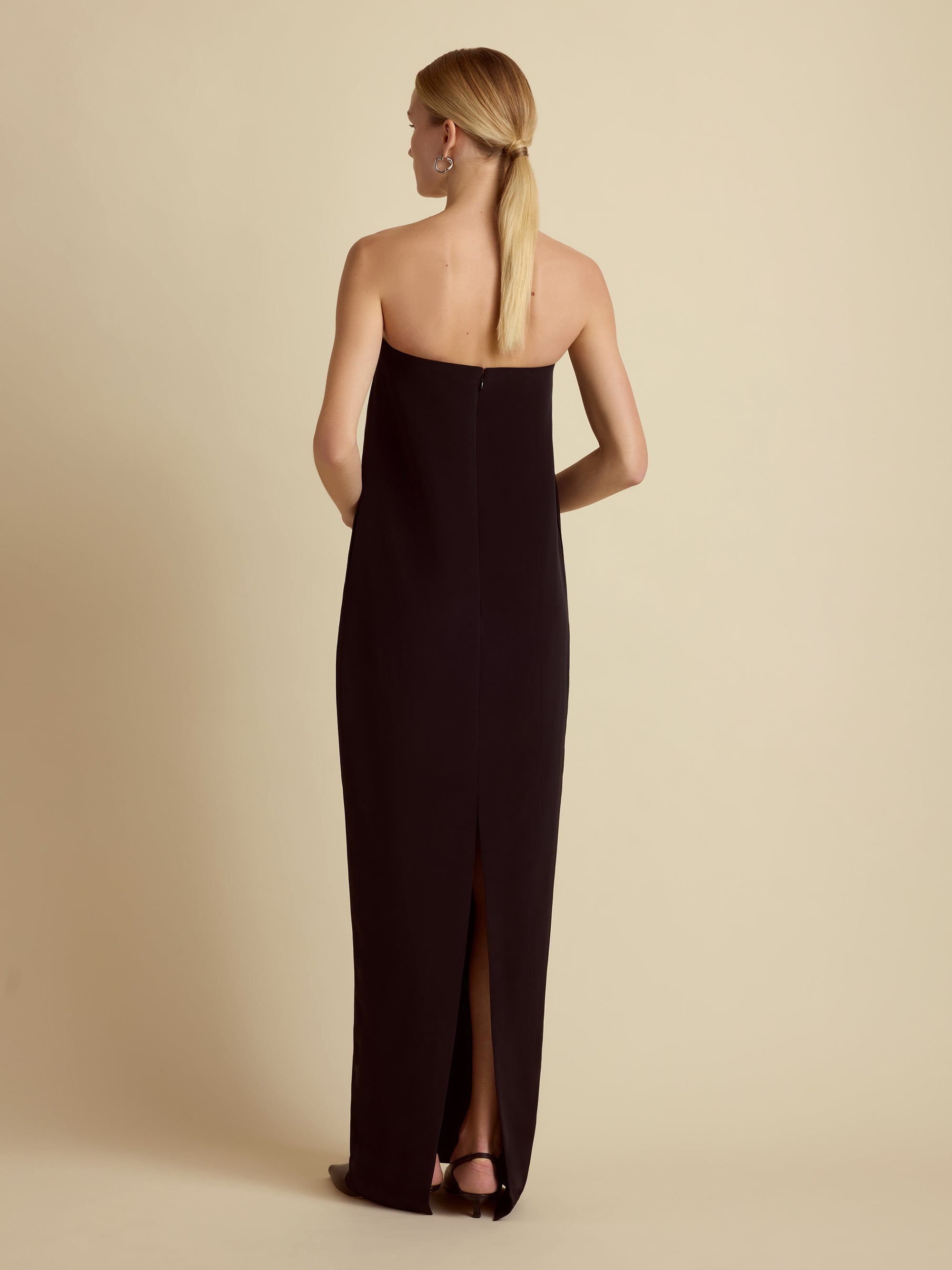 Strapless Cocoon Dress