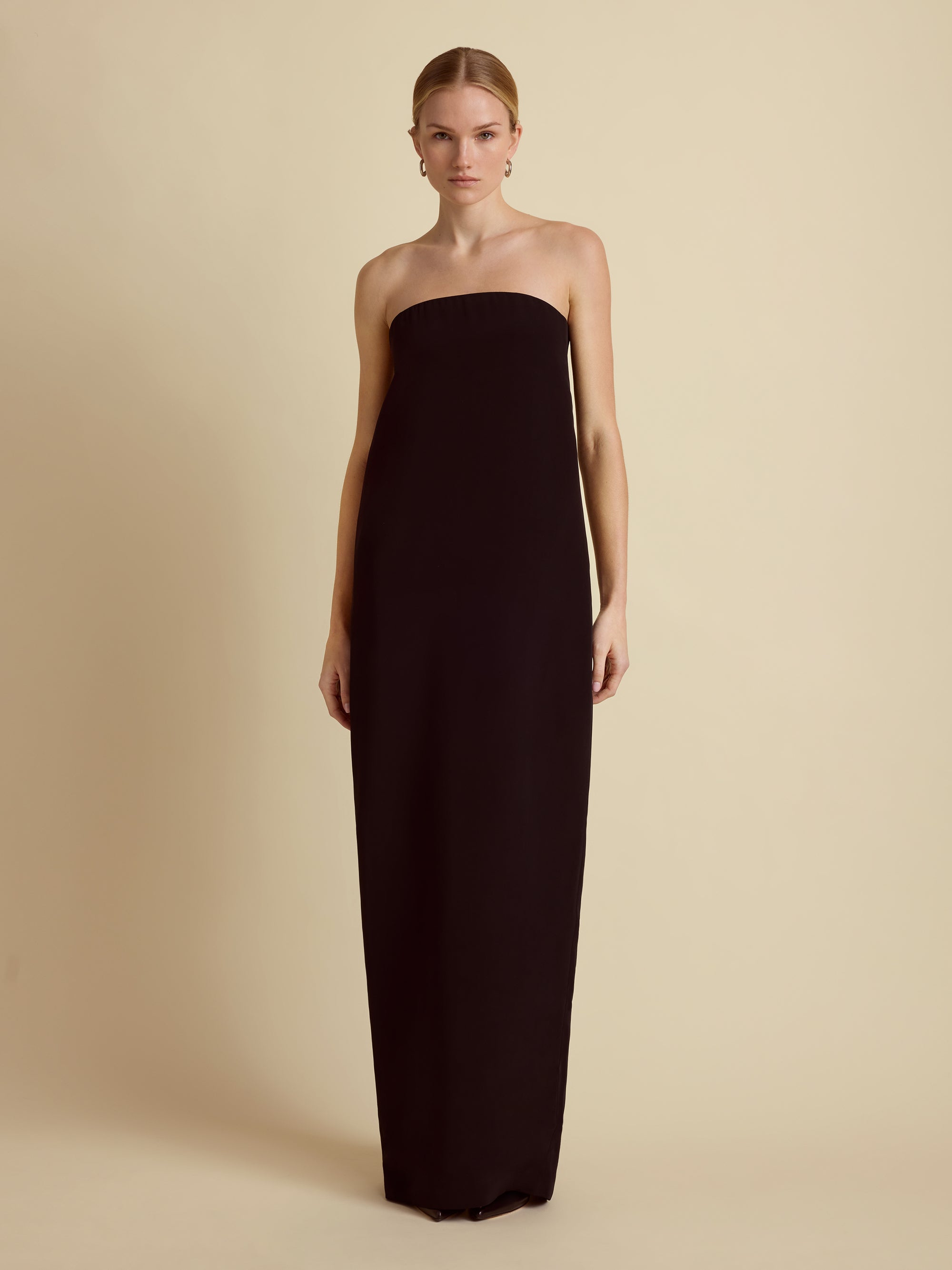 Strapless Cocoon Dress