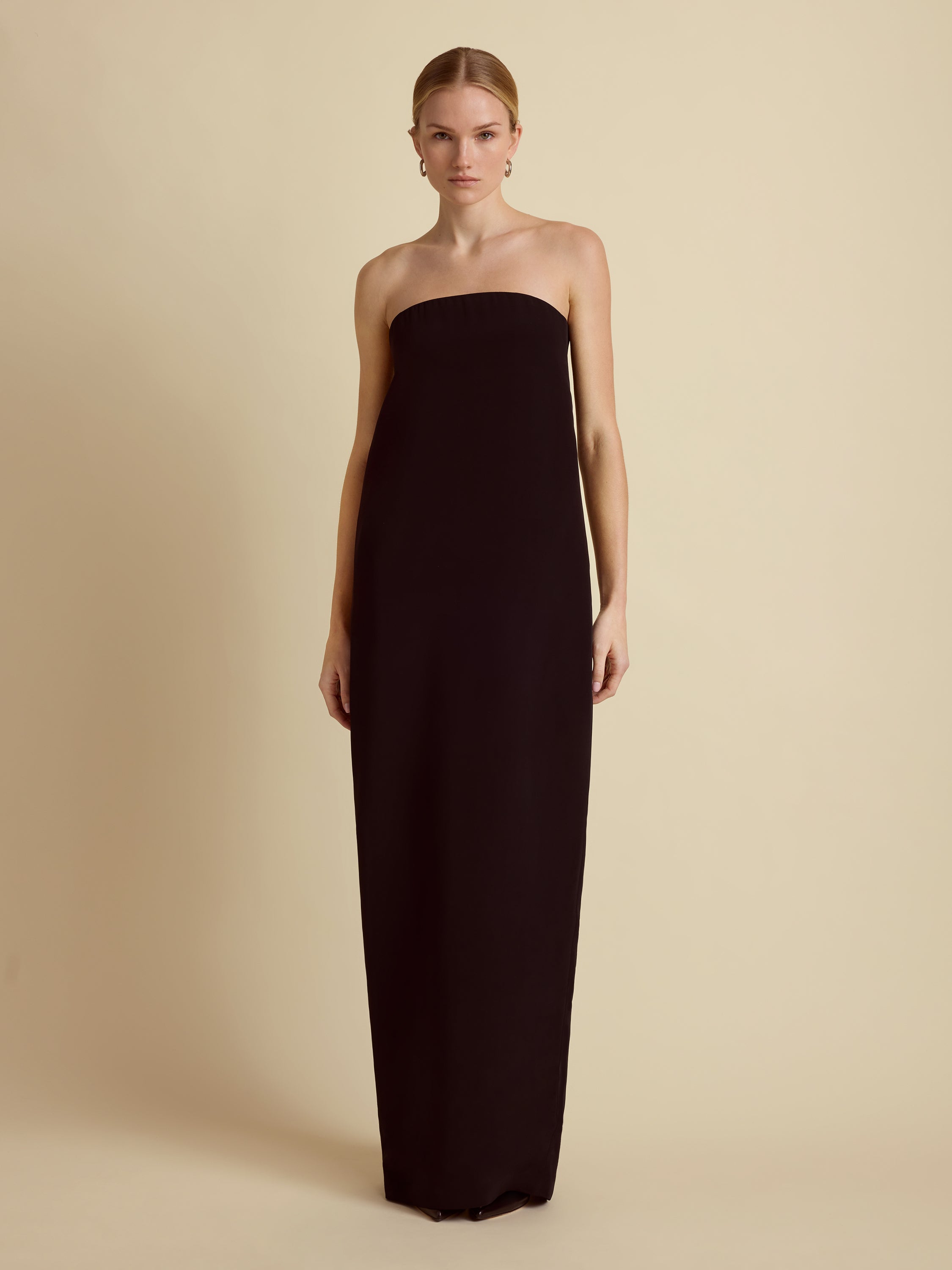 Strapless Cocoon Dress