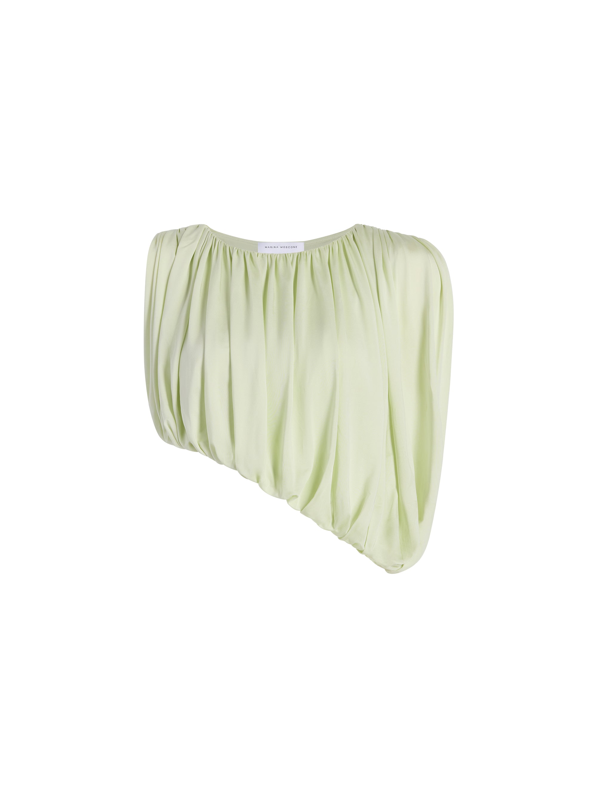 Draped Jersey Top