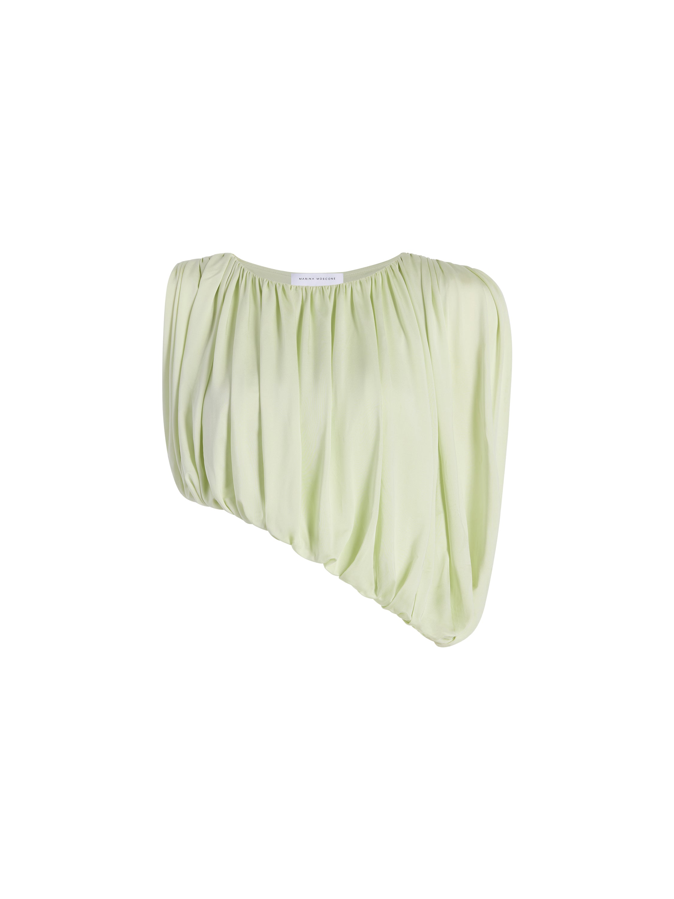 Draped Jersey Top