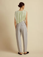 Draped Jersey Top