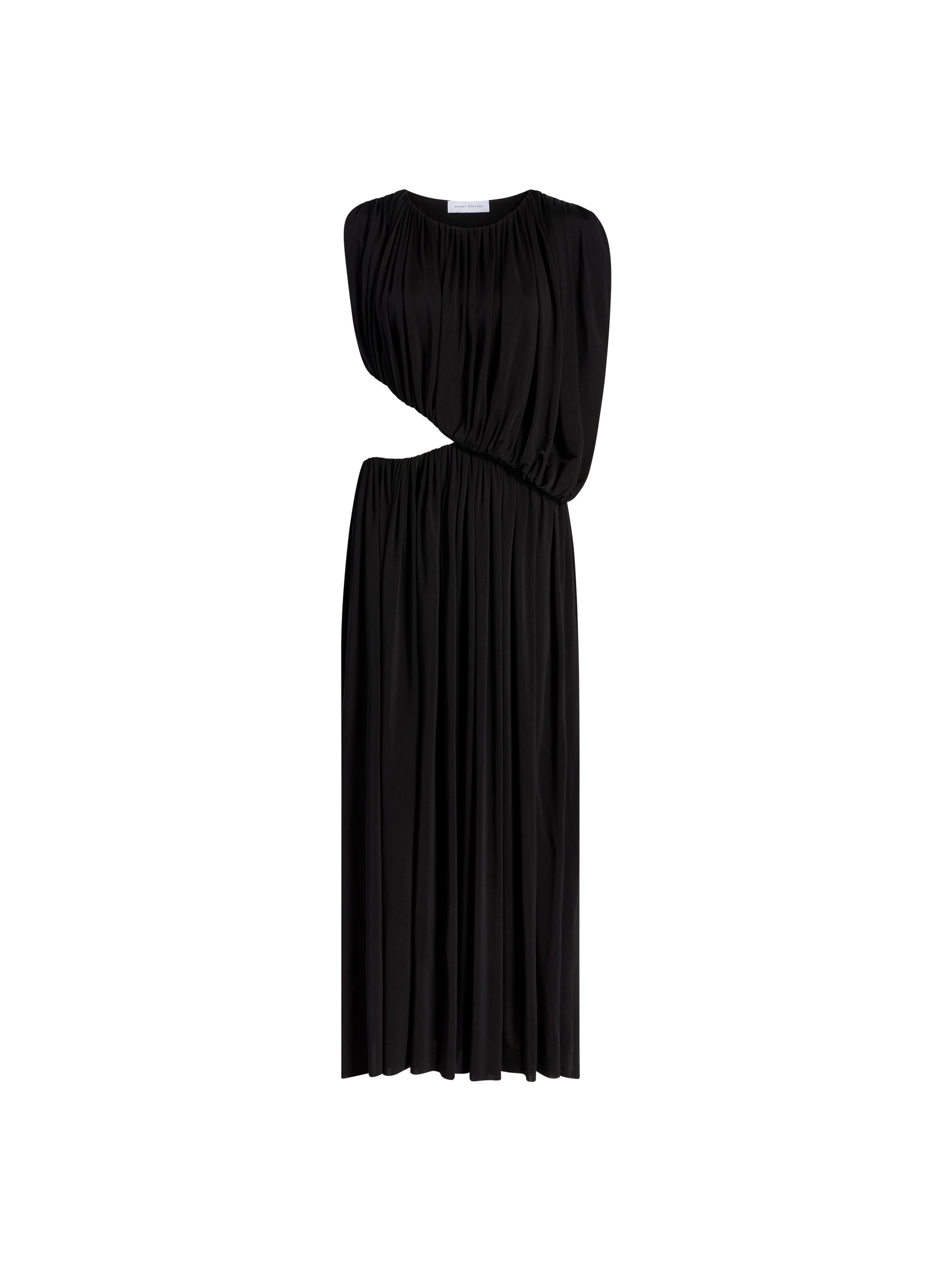 Draped Jersey Dress