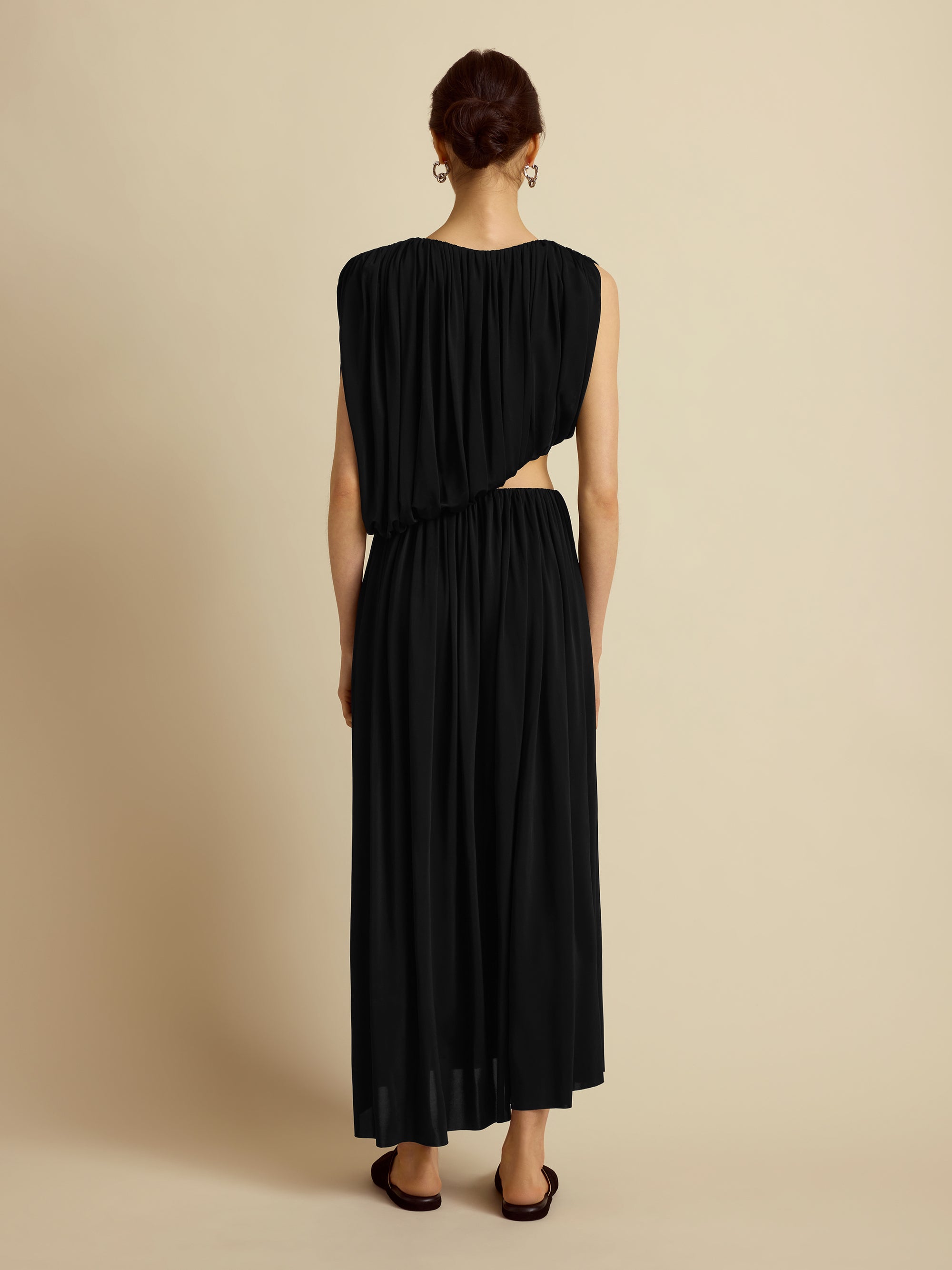 Draped Jersey Dress