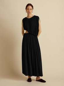 Draped Jersey Dress