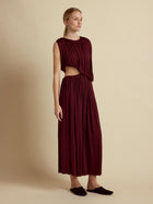Draped Jersey Dress