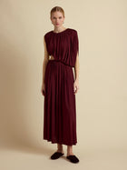 Draped Jersey Dress