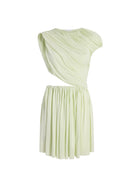 Draped Jersey Mini Dress