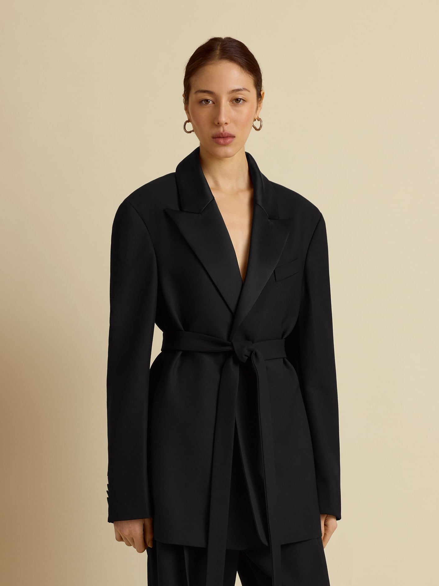 Boyfriend Blazer with Belt