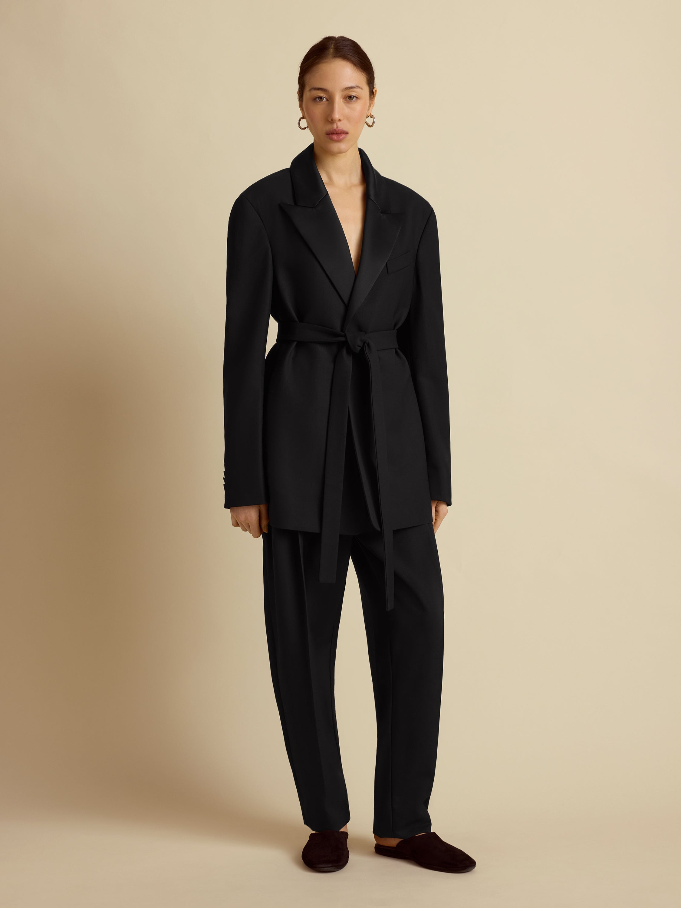 Boyfriend Blazer with Belt