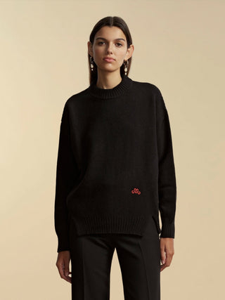 Cashmere Wool Pullover - Marina Moscone