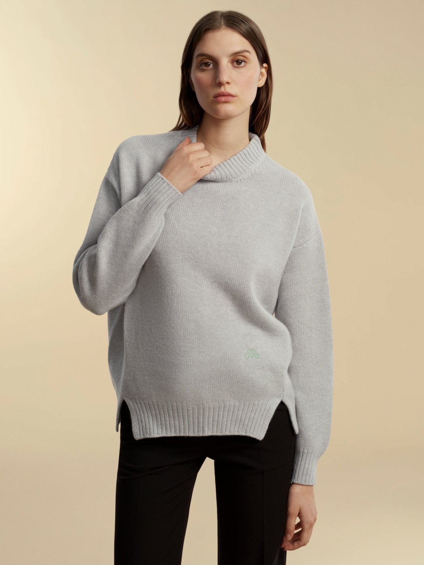 Cashmere Wool Pullover - Marina Moscone