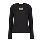 Cashmere Wool Twist Pullover - Marina Moscone