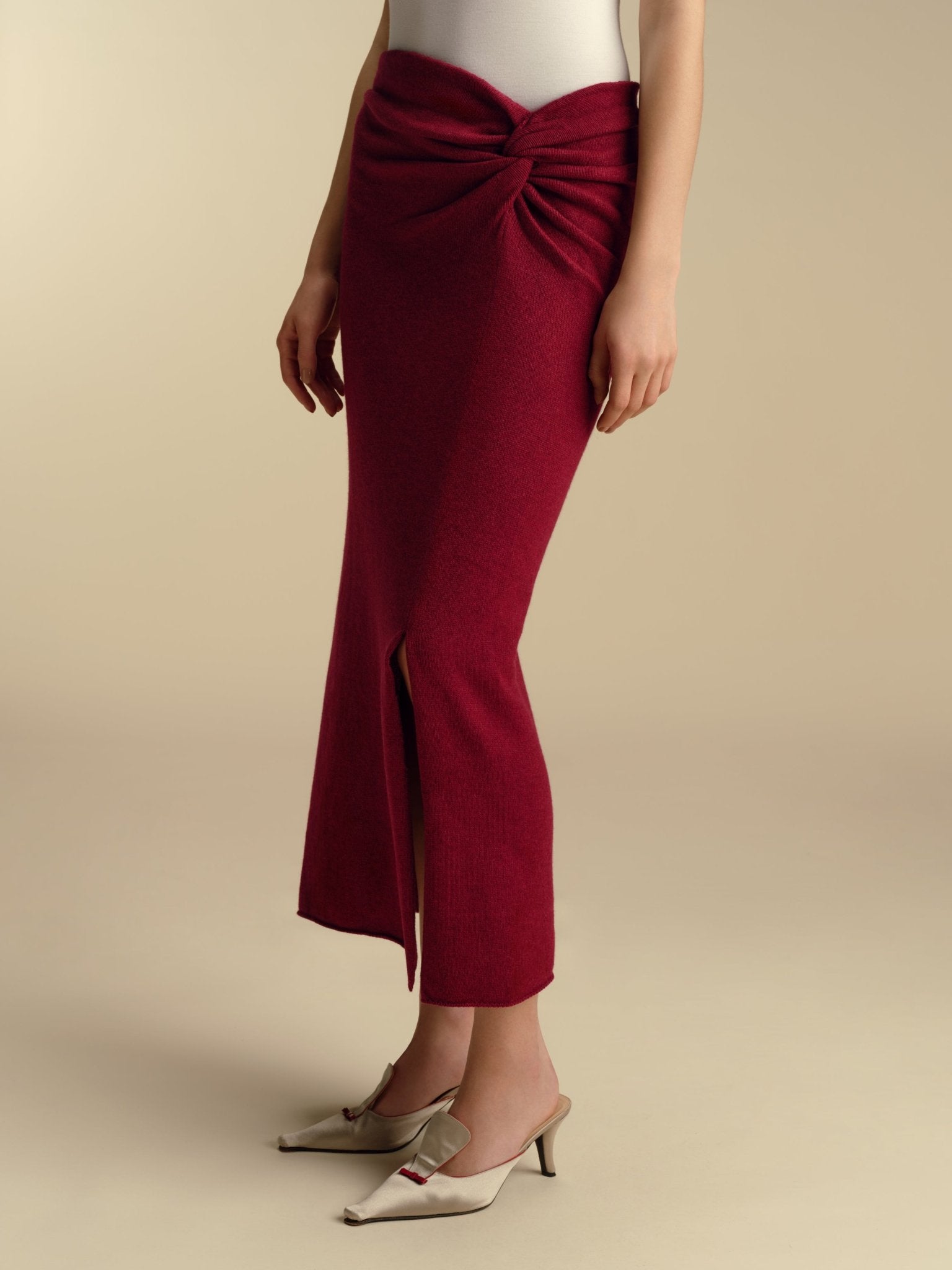 Cashmere Wool Twist Tubino - Marina Moscone