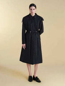 Cotton Canvas Windbreaker - Marina Moscone