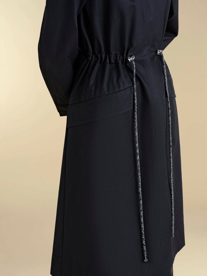 Cotton Canvas Windbreaker - Marina Moscone