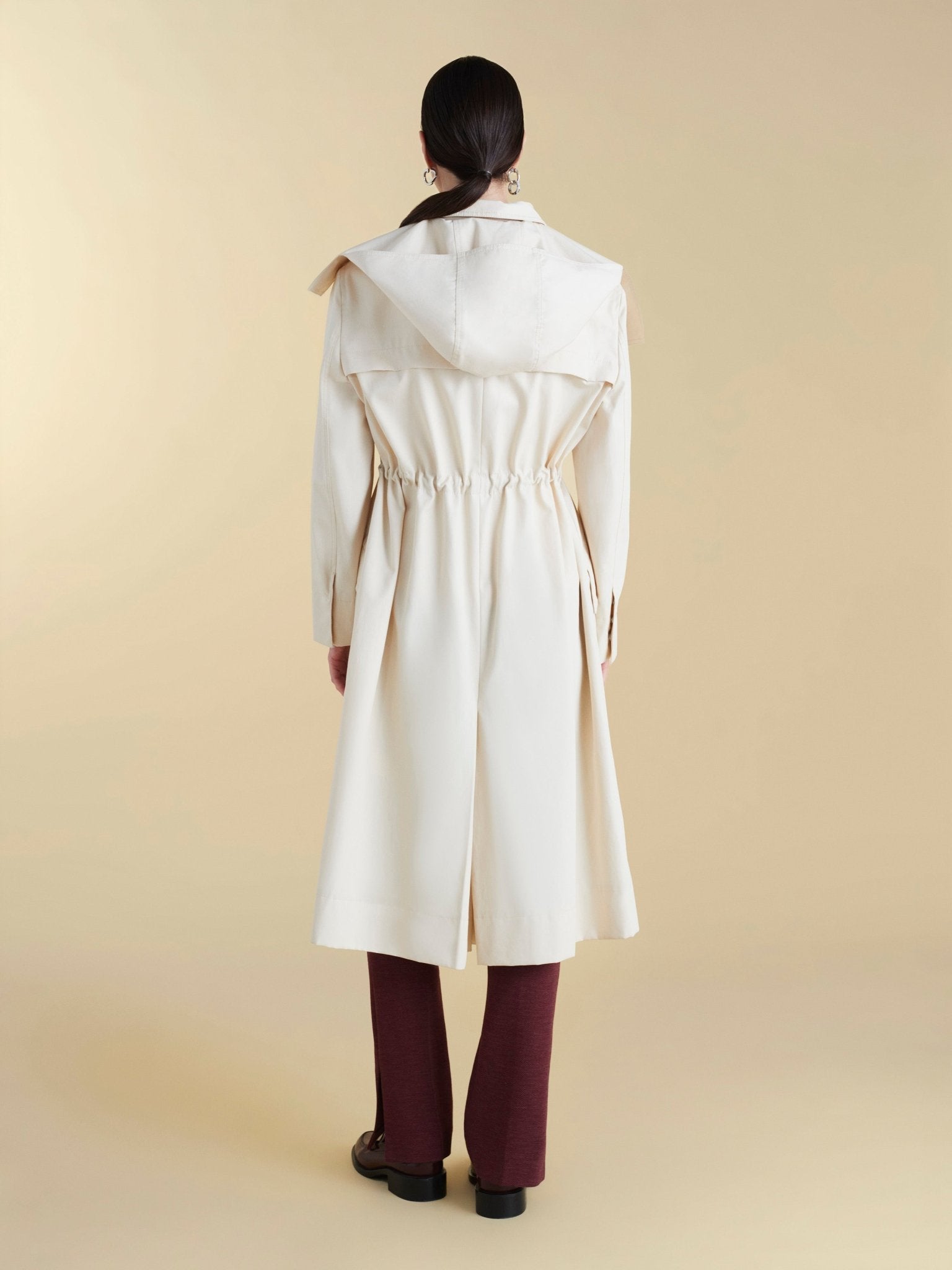 Cotton Canvas Windbreaker - Marina Moscone