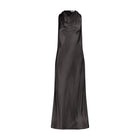 Cowl Neck Satin Bias Slipdress - Marina Moscone