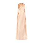 Cowl Neck Satin Bias Slipdress - Marina Moscone