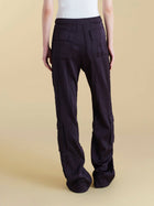 Crinkled Satin Cargo Trouser - Marina Moscone