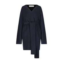 Double Faced Wool Cocoon Coat - Marina Moscone