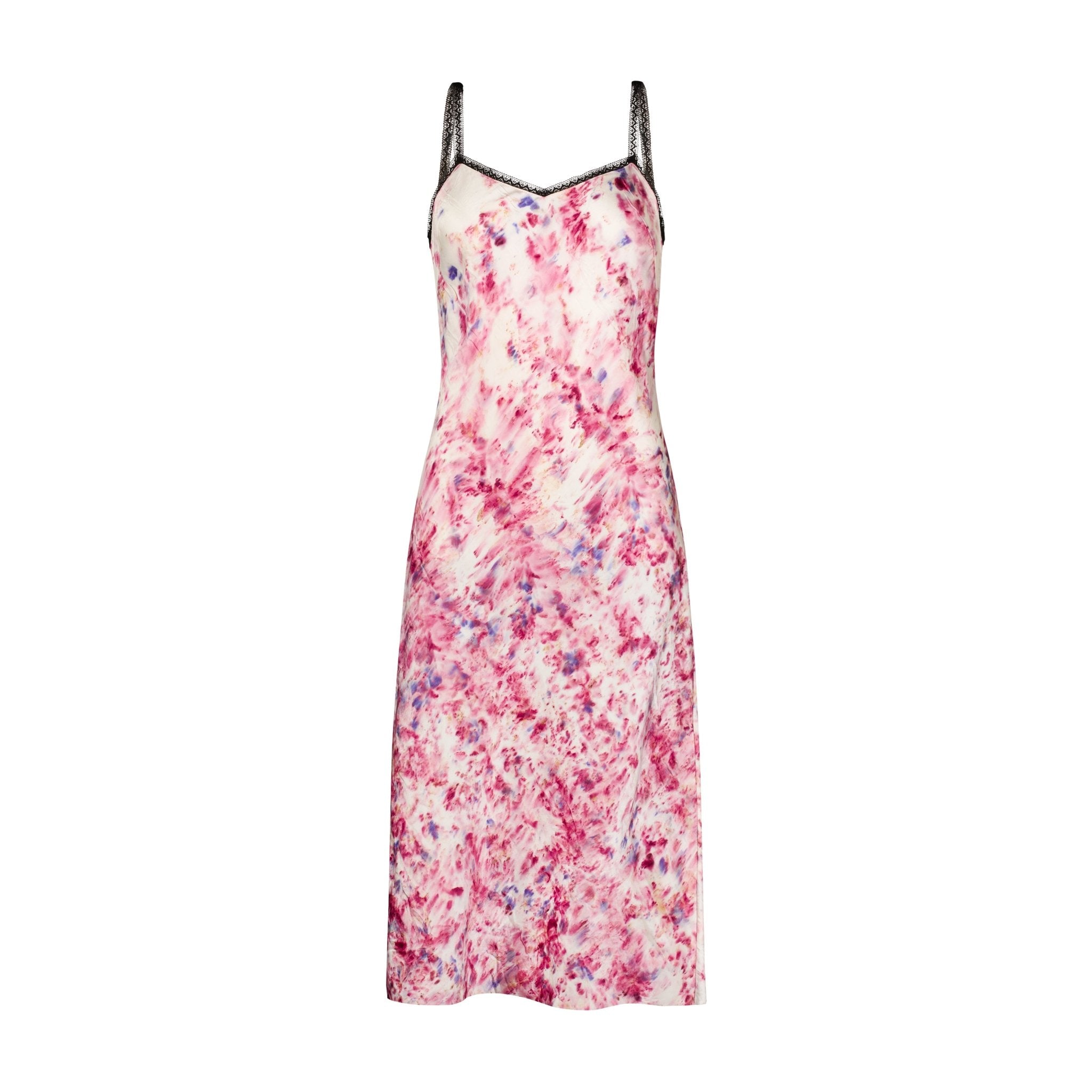 Floral Tech Slipdress - Marina Moscone