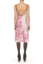 Floral Tech Slipdress - Marina Moscone