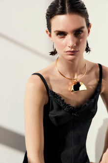 Gold Bell Choker - Marina Moscone