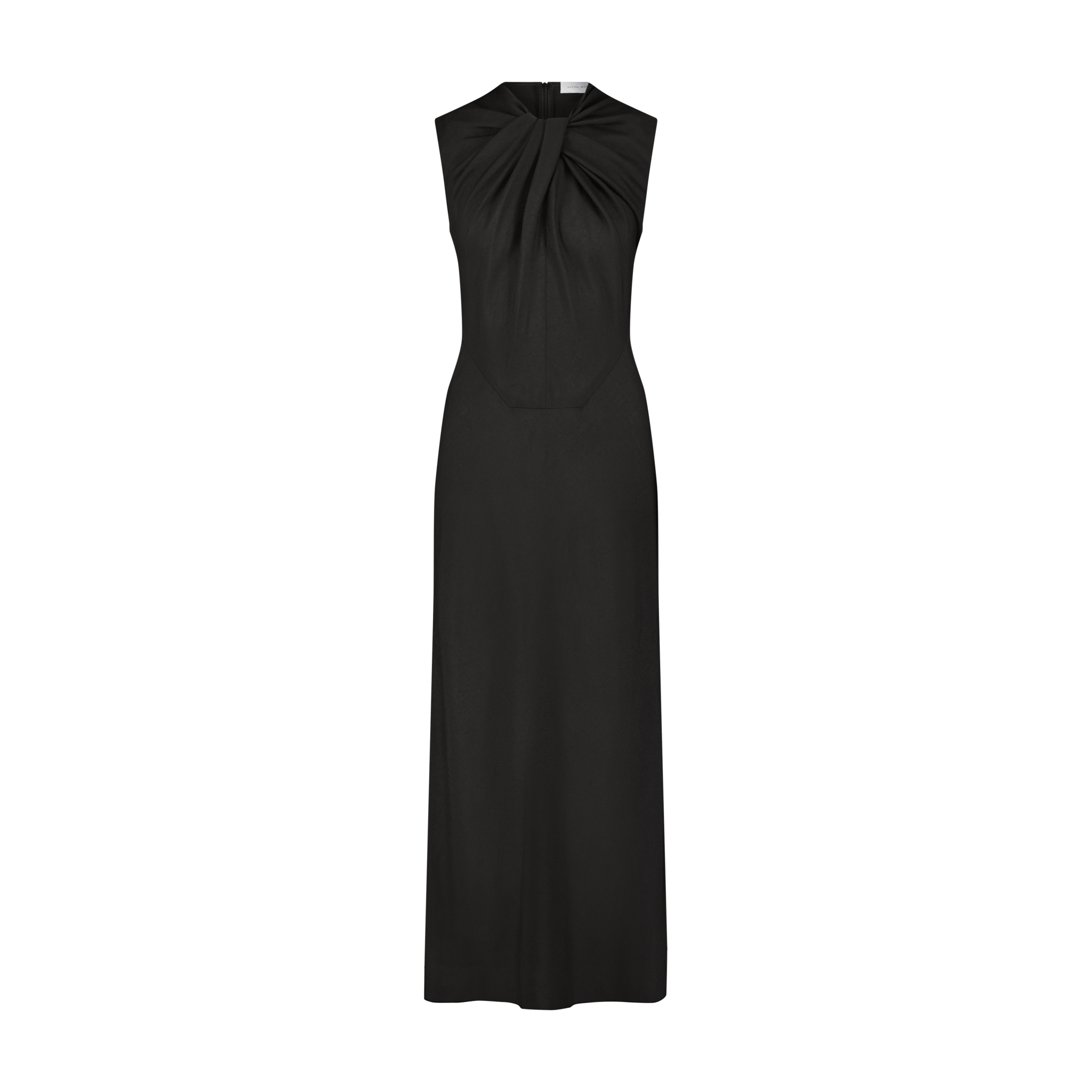 Lightweight Wool Twist Panelled Dress - Marina Moscone