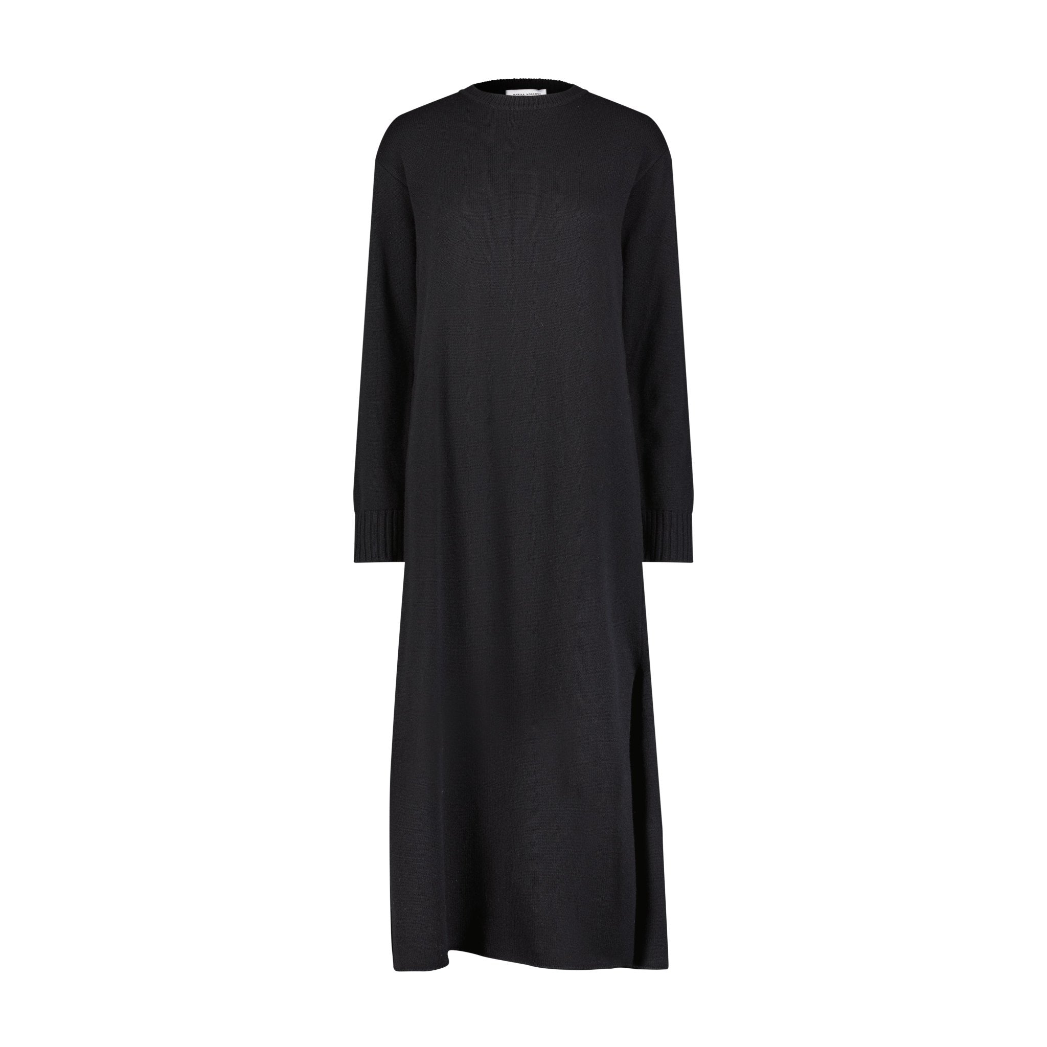 Long Sleeve Multiway Cashmere Wool Sheath - Marina Moscone