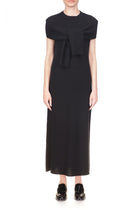 Long Sleeve Multiway Cashmere Wool Sheath - Marina Moscone