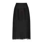 Mini Bonded Bias Jersey Skirt - Marina Moscone